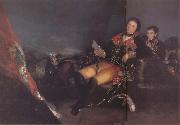 Francisco Goya Don Manuel Godoy as Commander in the War of the Oranges France oil painting artist
